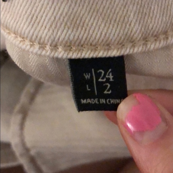 Abercrombie & Fitch jean shorts size 00 - Picture 7 of 7